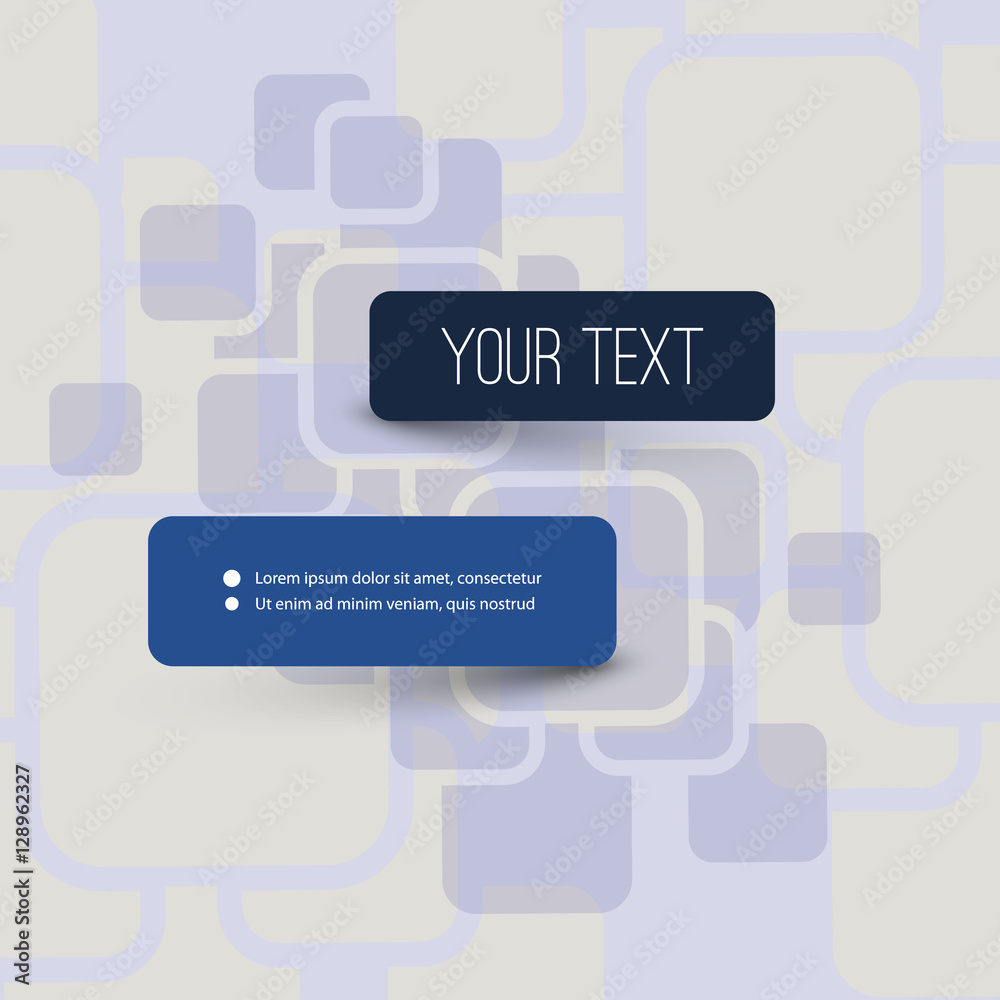 Abstract Squares Background with Minimal Text Boxes Design Abstract Squares Background with Minimal Text Boxes Design