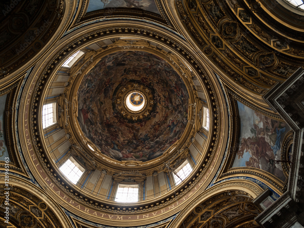 The church of Sant'Agnese in Agone is one of the most visited churches in Rome due to its central position in the famous Piazza Navona..