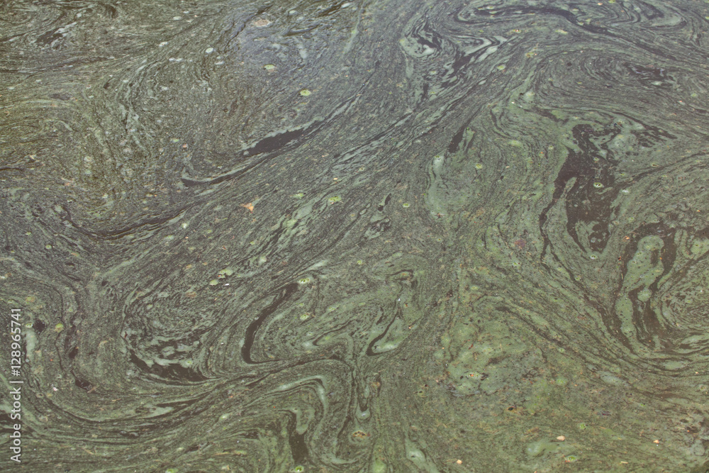 Dirty water pattern. Full frame texture.