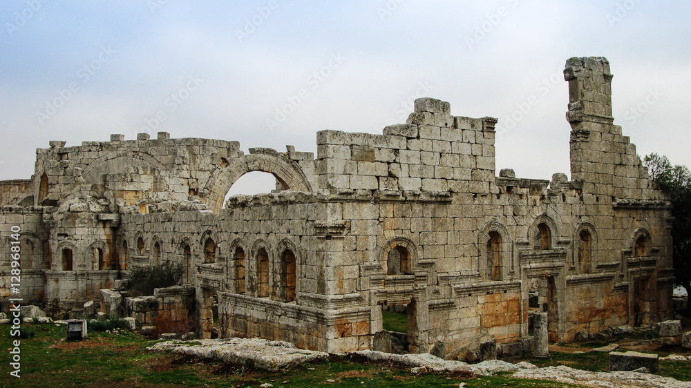 Ruins of the Church of Saint Simeon Stylites, Idlib, Syria