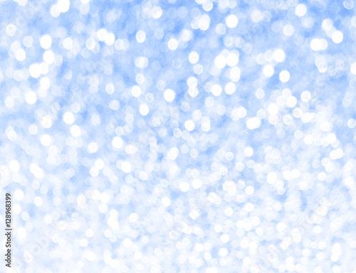 blue sea glitter bokeh texture abstract background