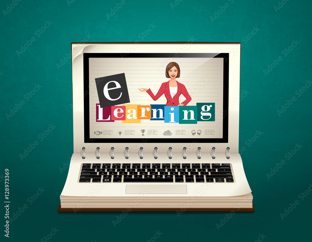 Book of elearning - mobile learning concept Book of elearning - mobile learning concept