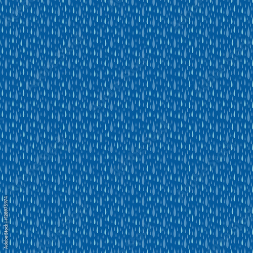 Rain drops seamless pattern vector