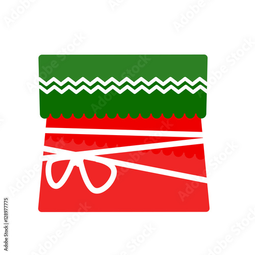 Christmas gift box for holiday.