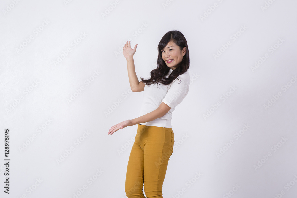 Naklejka premium 女性のポートレート
