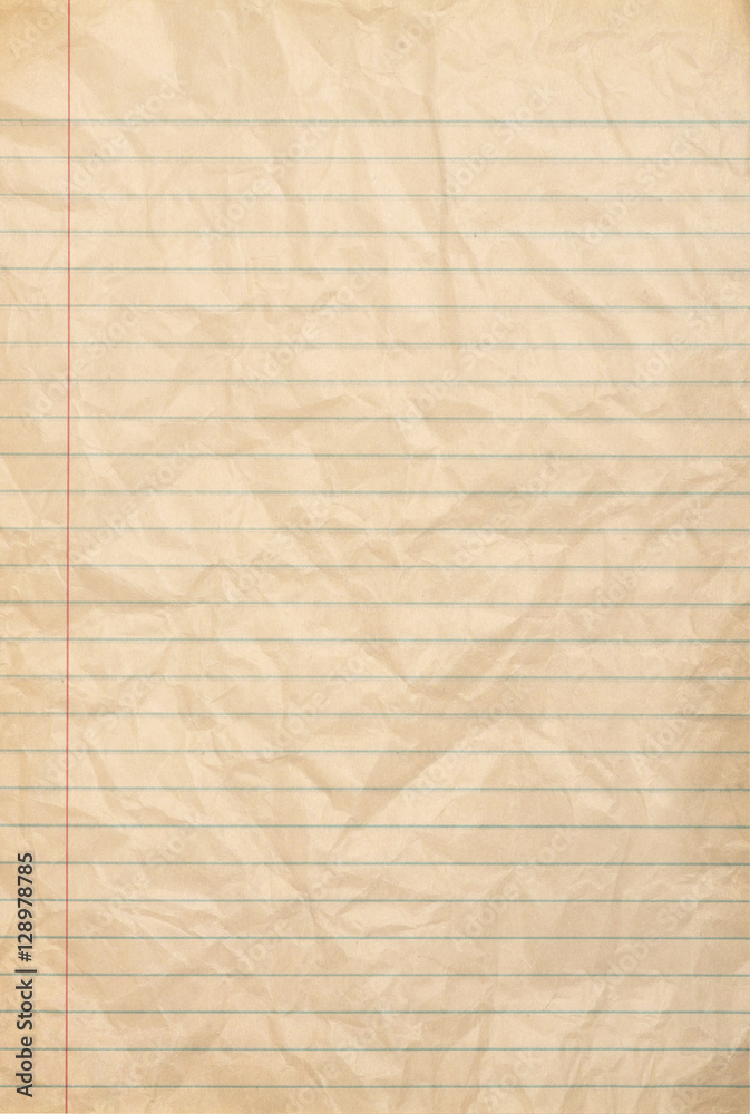 Fototapeta premium Vintage Grungy Lined Paper