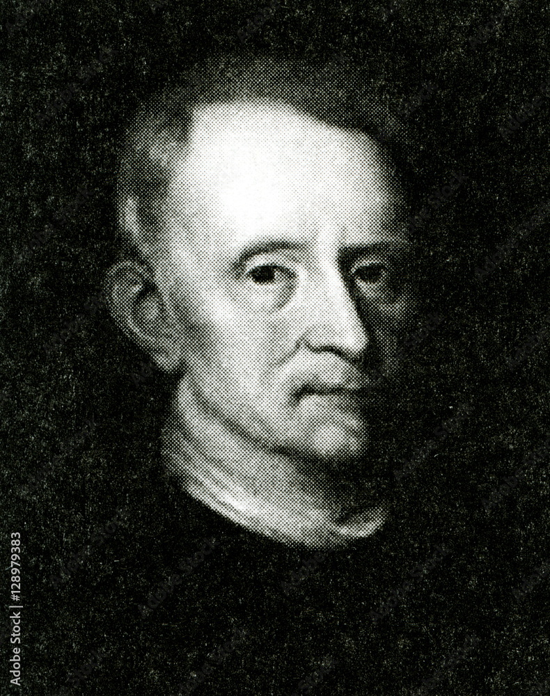 Robert Hooke, English natural philosopher, architect and polymath Stock