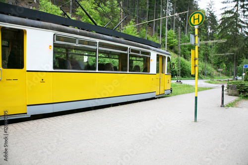 Straßenbahn bei Bad Schandau