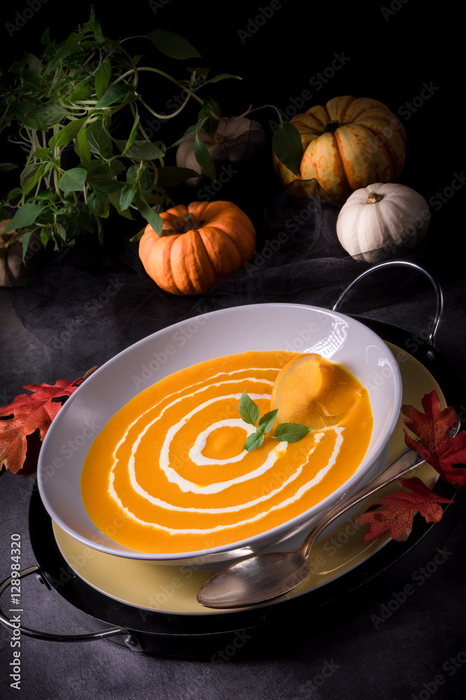 Pumpkin Soup with orange Pumpkin Soup with orange