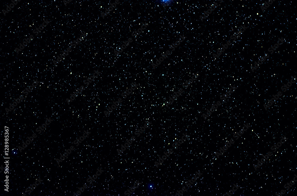 Obraz premium Gwiazdy i galaktyka kosmosu niebo noc wszechświat tło