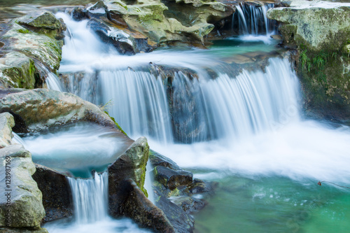 Waterfall cascades, Switzerland © Jackie