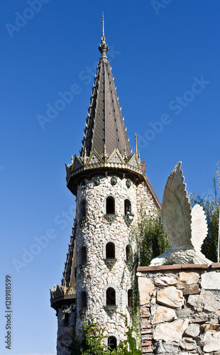 The castle of Ravadinovo -Beautiful old fairy-tale castle near Sozopol, Bulgaria.