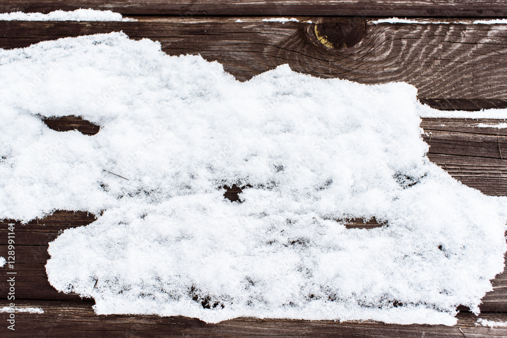 custom made wallpaper toronto digitalSnow on the wood background