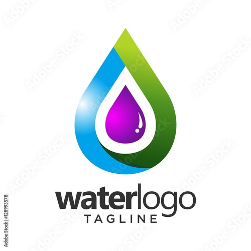 water vector logo