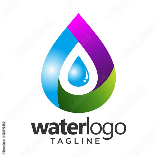 water vector logo