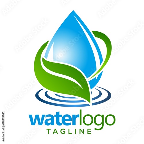water vector logo