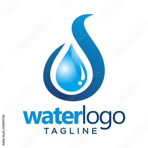 water vector logo