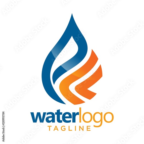 water vector logo