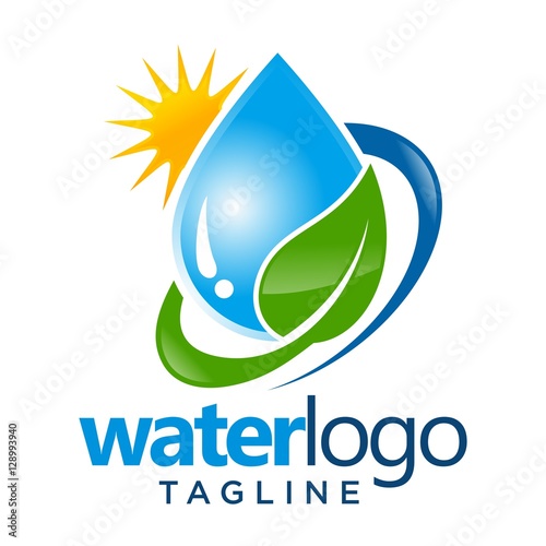 water vector logo