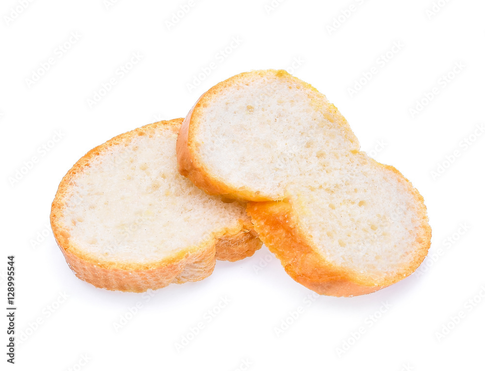 bread isolated on white background bread isolated on white background