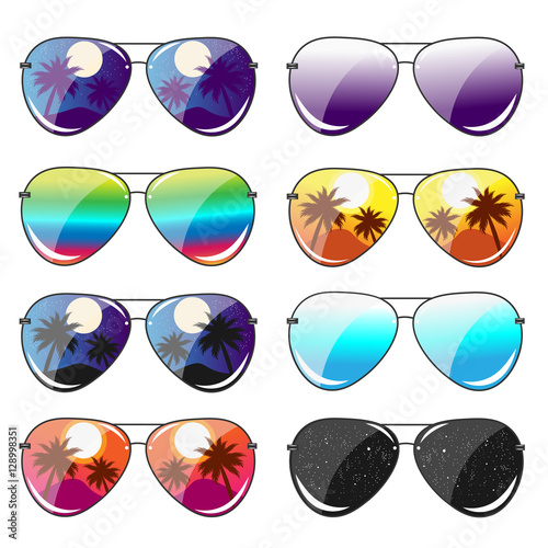 Set of 8 glasses