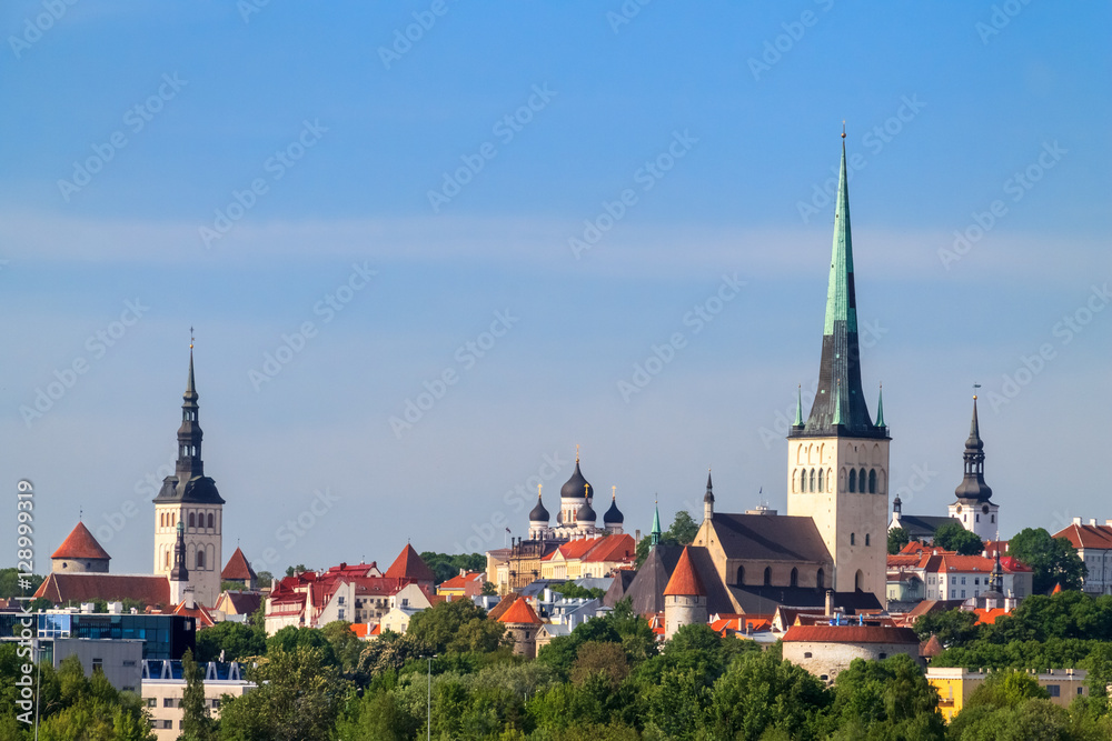 Tallinn skyline