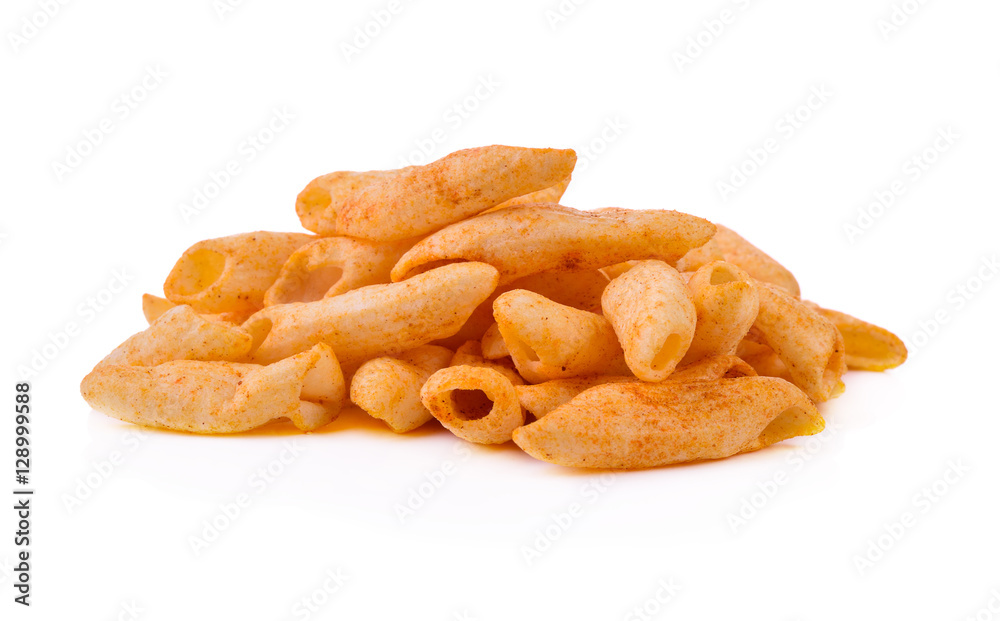 Crispy cracker isolated on white background. Crispy cracker isolated on white background.