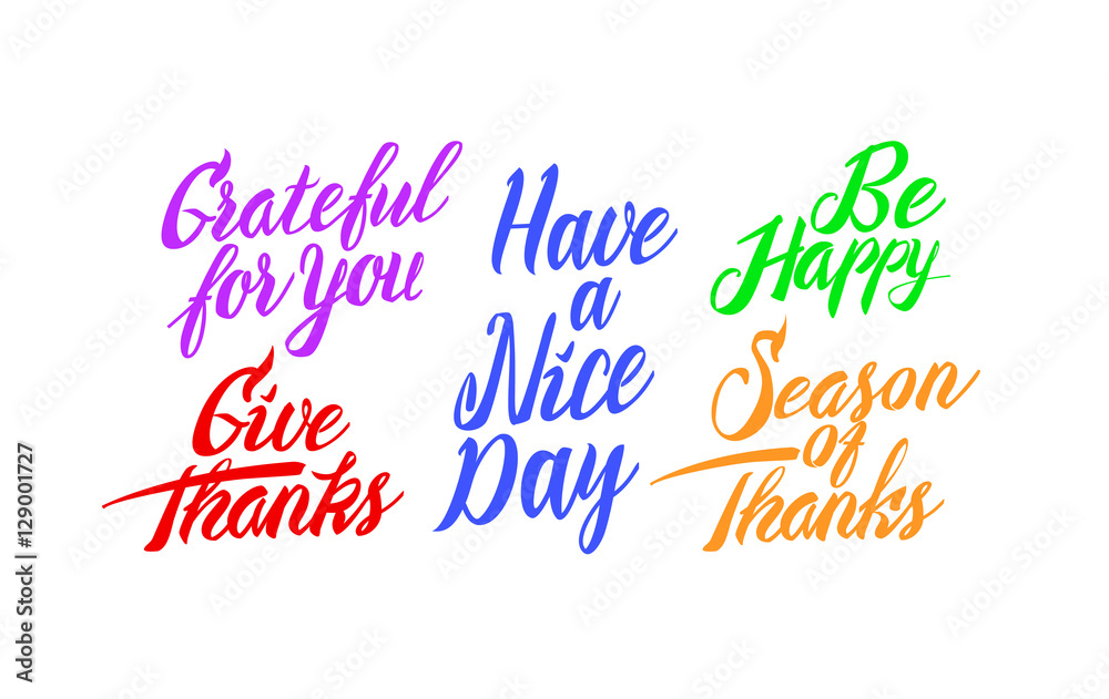 illustration for thanksgiving day calligraphy letters ligo illustration for thanksgiving day calligraphy letters ligo