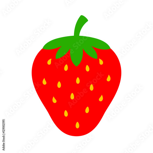 Strawberry vector icon