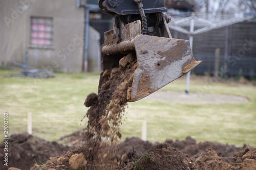 Fototapeta Naklejka Na Ścianę i Meble -  shovel excavator