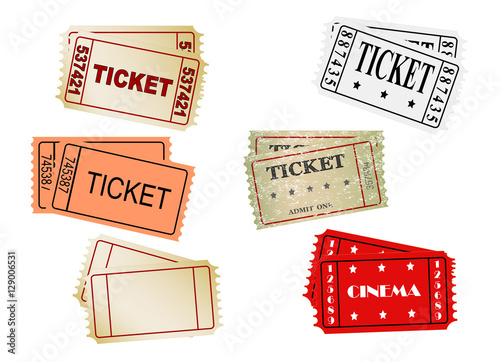 set of vector  tickets