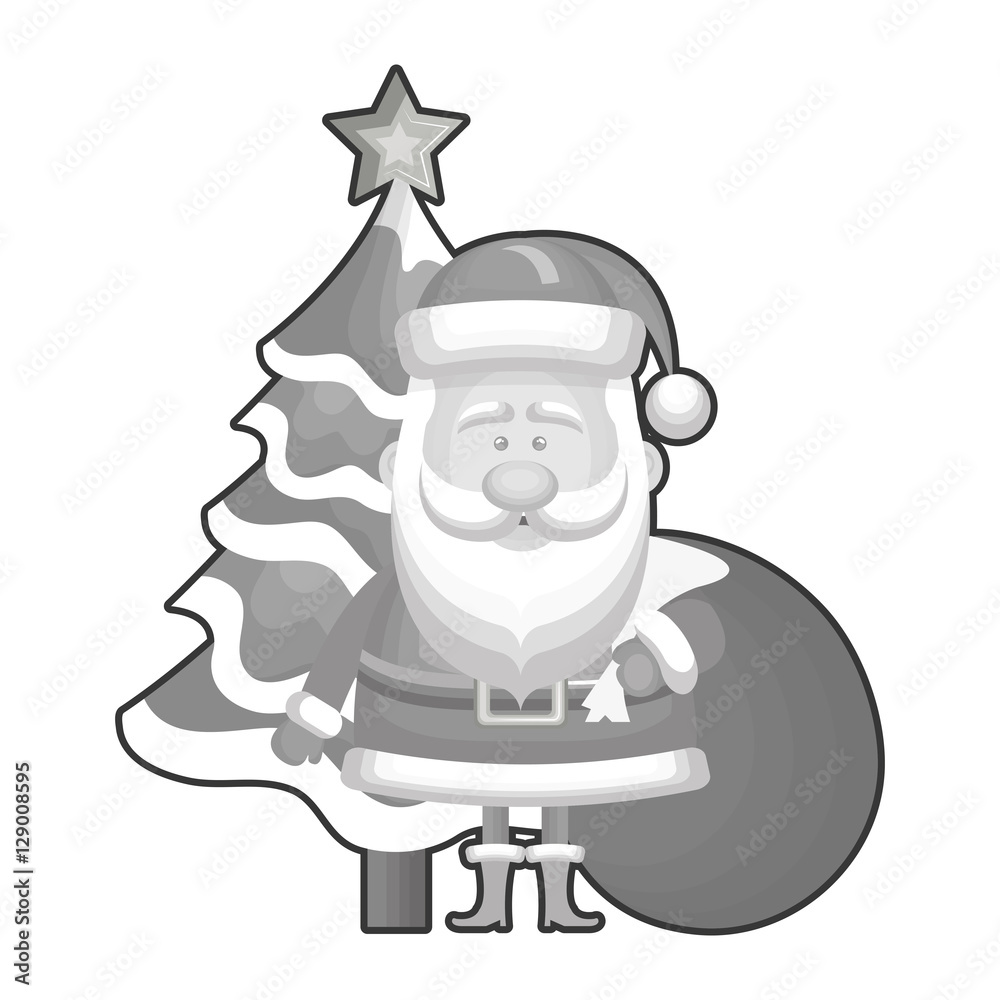 cute santa claus character vector illustration design cute santa claus character vector illustration design
