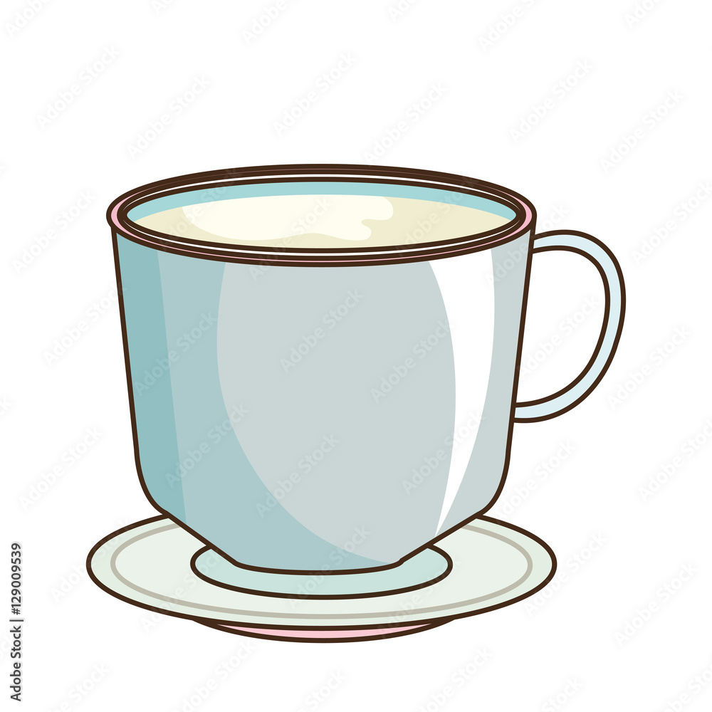 delicious coffee drink isolated icon vector illustration design