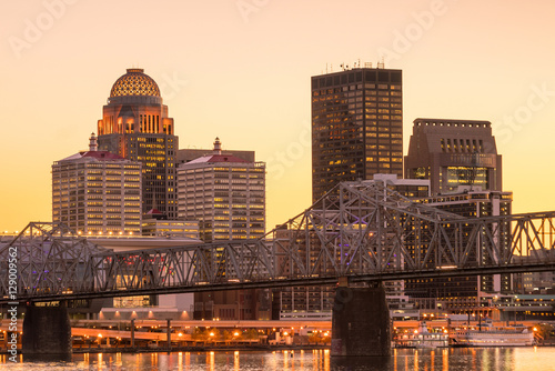 View of  Skyline downtown Louisville