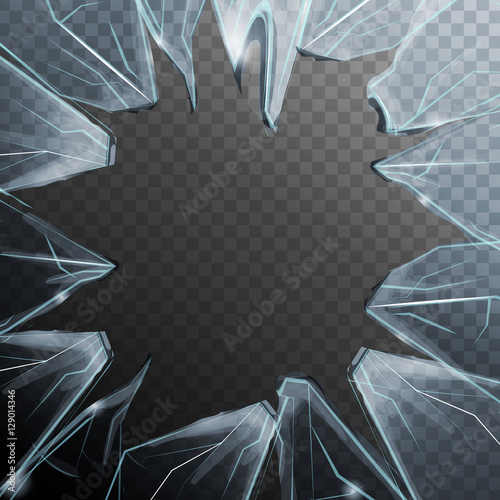 Broken Glass Frame