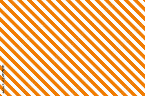 Orange stripes on white background. Striped diagonal pattern Orange diagonal lines background, Winter or Christmas theme