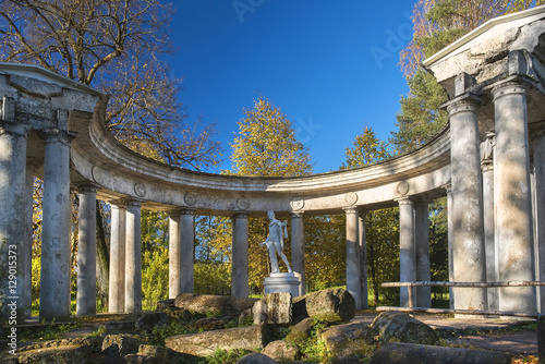 Apollo Belvedere in Pavlovsk Park, Saint Petersburg, Russia