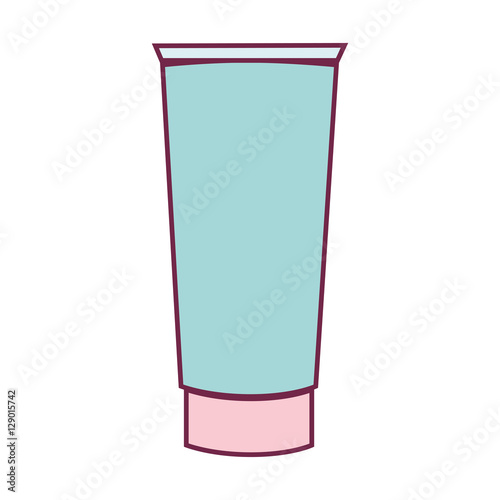 solar blocker bottle icon vector illustration design
