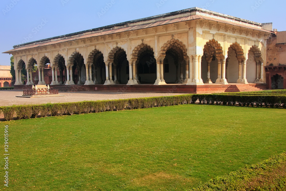 Diwan-i-Am - Hall of Public Audience in Agra Fort, Uttar Pradesh