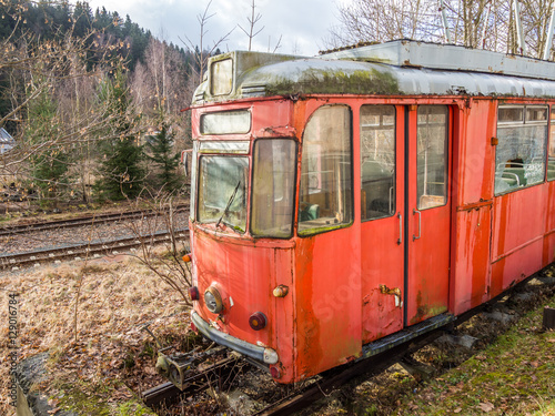 Alte DDR Straßenbahn