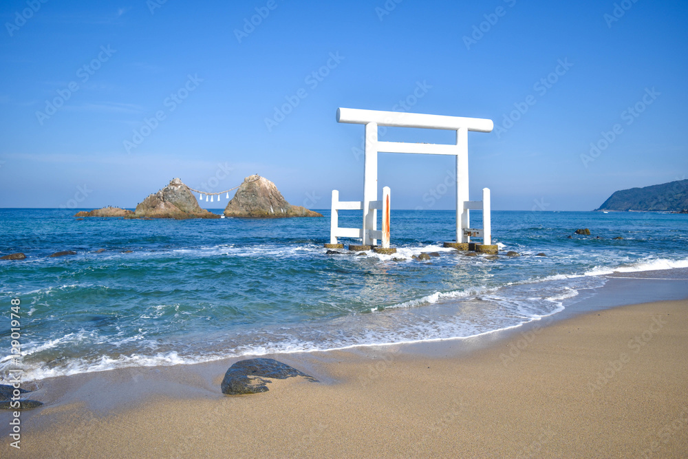 糸島の夫婦岩 糸島の夫婦岩