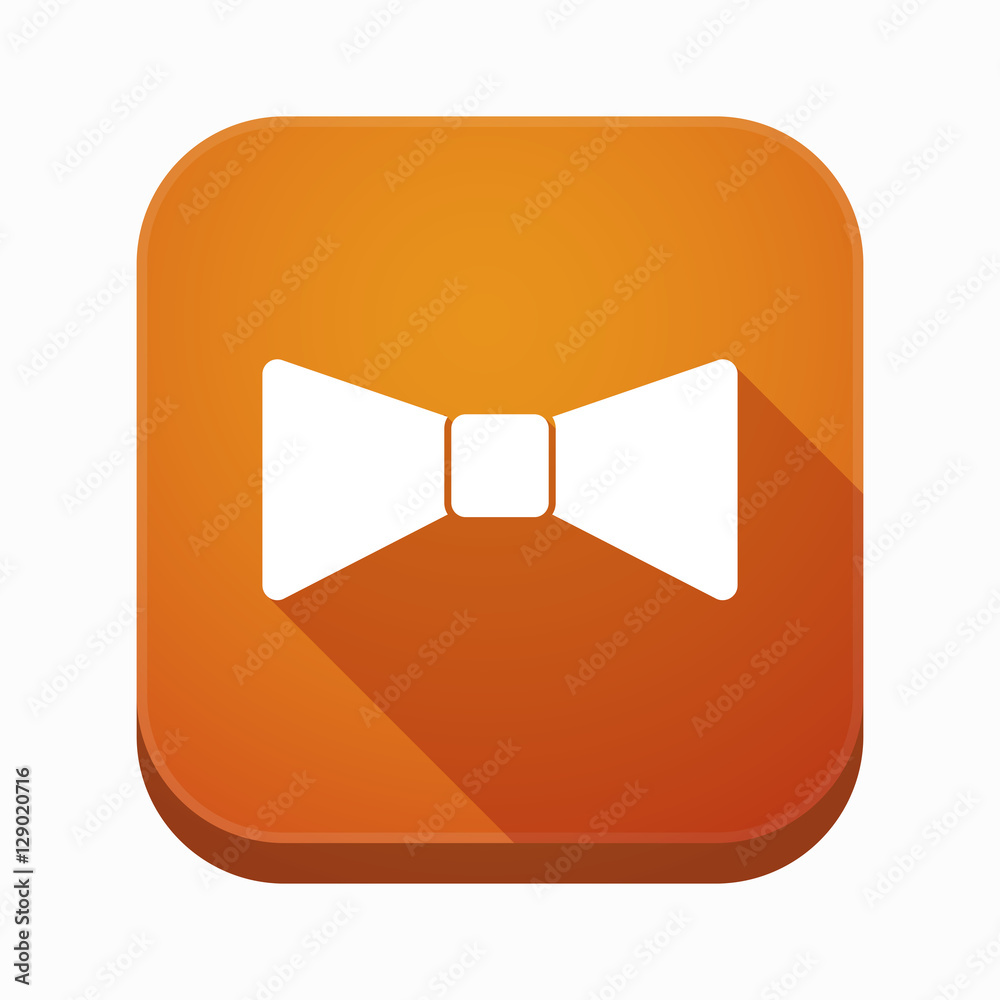 Isolated app icon with a neck tie Isolated app icon with a neck tie