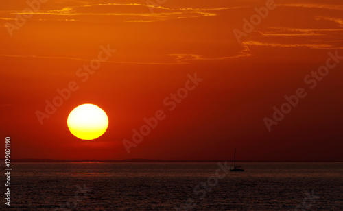 Sunset at Lake Balaton  Hungary