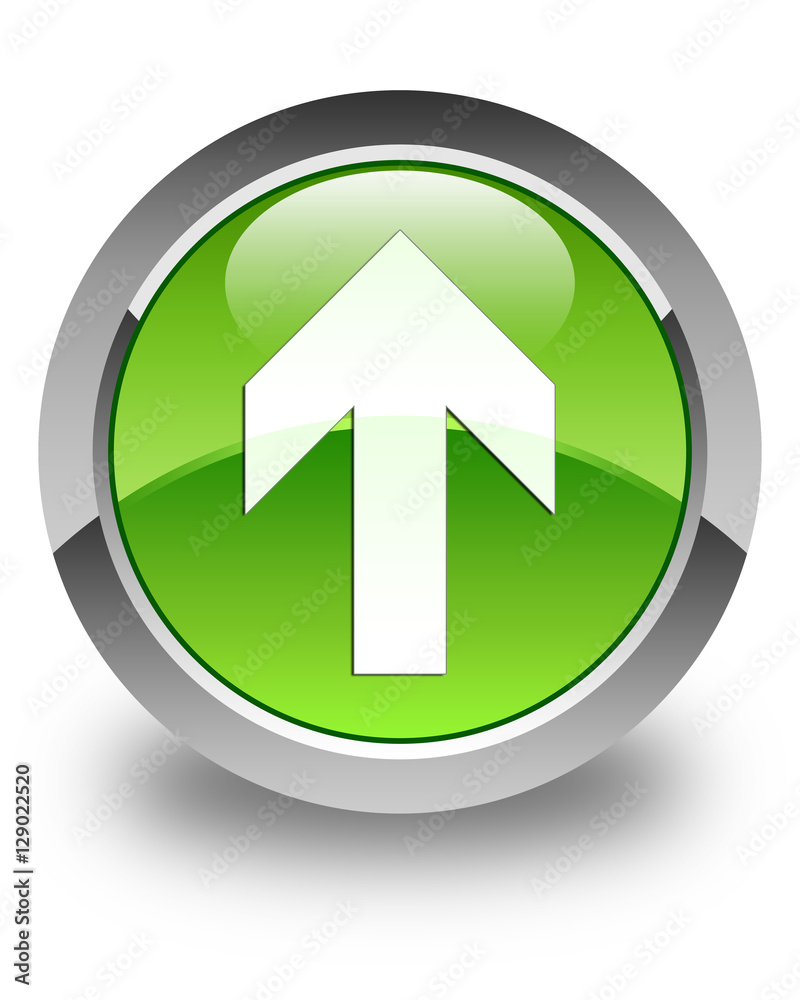 Upload arrow icon glossy green round button 3 Upload arrow icon glossy green round button 3