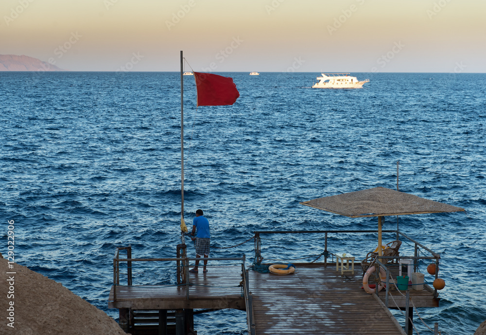 SHARM EL SHEIKH, EGYPT - SEPTEMBER 27, 2015, Egypt. Sharm el Sheikh has become a major sea destination for europeans.