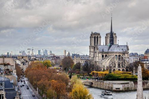 Notre Dame de Paris en hiver