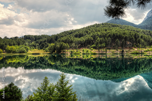 Lake Doxa in Feneos, Greece photo