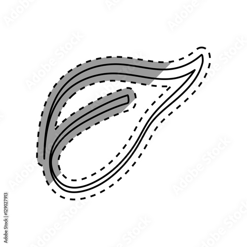 Leaf green ecology icon vector illustration graphic design