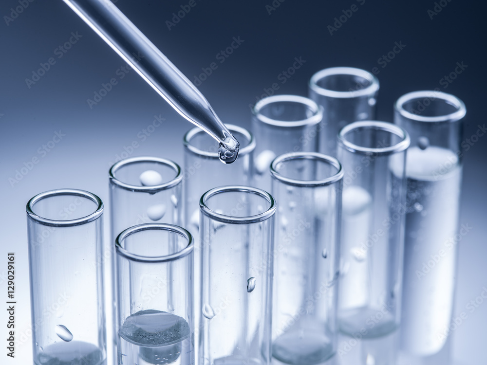 Different laboratory beakers and glassware. Different laboratory beakers and glassware.