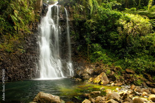 Middle Tavoro Waterfalls in Bouma National Heritage Park  Taveun